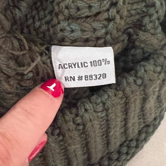 C.C Knit Hat | OS | Pretty Green Colors | NWOT - Picture 4 of 7